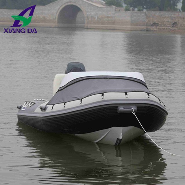 2016 CE Approved PVC or Hypalon Material Aluminum Hull Inflatable Rubber Boat With Engine